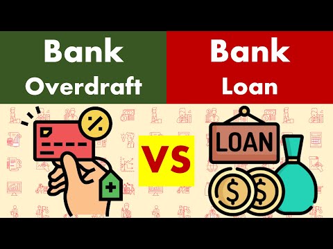 Differences between Bank Overdraft and Bank Loan.