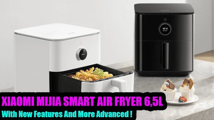 Xiaomi Mijia Smart Air Fryer Pro, 4L Capacidad, Horno Caliente con  Recubrimiento Antiadherente, 24H por Carevas en Blanco