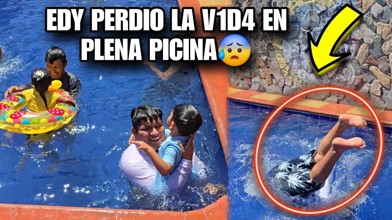 🚨Urgente EDY Cae Muert0 En La Picina😰EDYSITO No Para De Llorar😭Miren Como Fue😢
