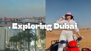 5 Days in Dubai | Chill Vlog📹, Foods🥮, Itinerary🤩,Places to go, and More!🥰💗