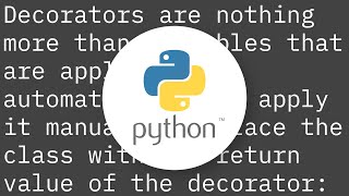 Famous Dynamically add a decorator to class Profile