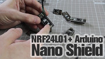 Serial Peripheral Idiot: NRF24L01+ Arduino Nano Shield