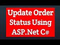 Update order status in admin panel using aspnet c  part 15