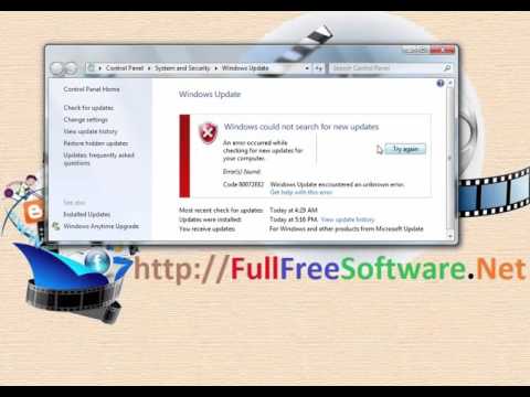 How To Fix Windows Update Error Code 80072EE2 (Work 100%)