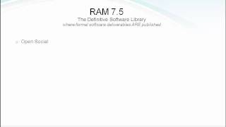 What's new in Rational Asset Manager 7.5