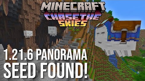 Minecraft 1.21.6 Panorama Seed Found!