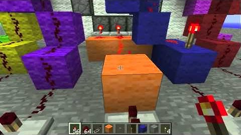 Minecraft 1.8 - How to make a 7 Segment Display & Decoder V2! (Part 3)