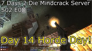 7 Days Mindcrack S02 E08 Day 14 Horde Day!