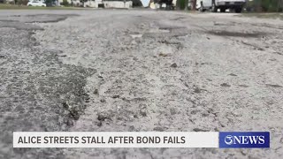 Alice streets stall after bond fails