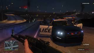 Grand Theft Auto V-Batalla contra la Policía, Persecución a 5 Estrellas