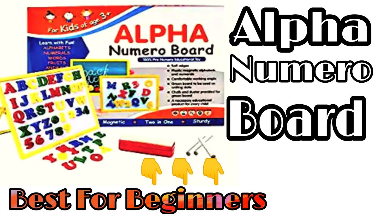 Study Journey Start With Numero Board /Alpha Numero Board Review /2021 ...