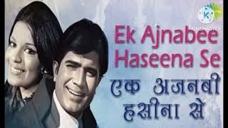 Ek Ajnabee Haseena Se  A Harmonica Cover By Sandeep