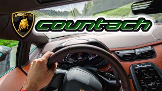 CRAZY POV | 3.000.000€ | NEW LAMBORGHINI COUNTACH ! | FAST DRIVE ON MOUNTAIN ROADS