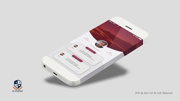 Mobile Apps UI/UX Design- Adobe Illustrator CC 2017