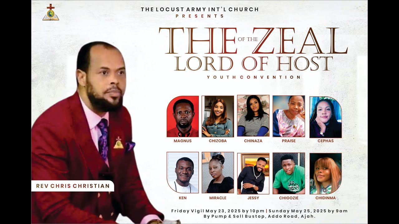 Rev. Chris Christian - The Zeal of the Lord of Hosts | Sunday, 25th May, 2025