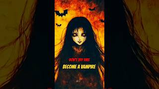 How to Become a Vampire  #shorts #ghost #horror #vampires