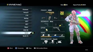 Call of Duty Ghosts My Stats and Loadouts - sE MiDNiTE