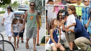 Matthew McConaughey's Wife Camila Alves & Kids  2018