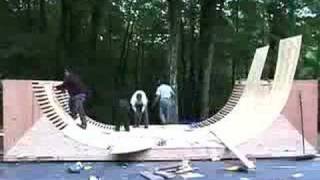 Building a Halfpipe