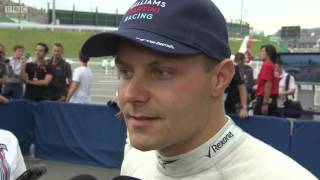 2015 Japan - Post-Qualifying: Valtteri Bottas
