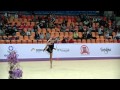 Assymova Alia (KAZ) hoop  Grand Prix Moscow 2015 All-around