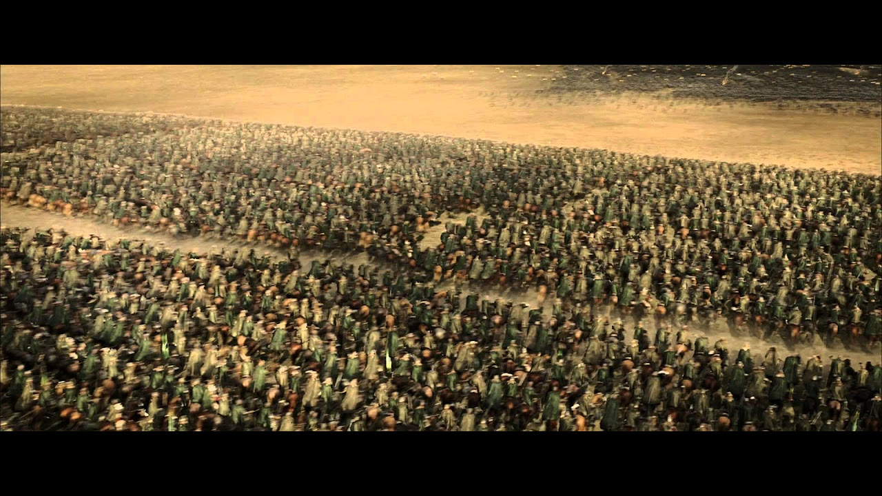 Le Retour du Roi   Charge des Rohirrim aux champs du Pelennor 1080p FR