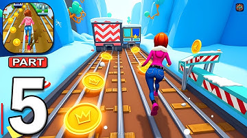 Subway Princess Runner - Gameplay Walkthrough Part 5 - New Update (iOS, Android)