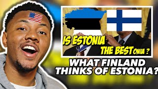 AMERICAN REACTS To What Finland thinks of Estonia?