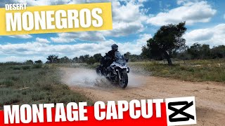 Désert Monegros - Refuge Montfalco - BMW GS - Off Road Motos - Montage Capcut