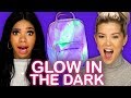 GLOW IN THE DARK Backpack?! DI DARE w/ Meghan Rienks & Teala Dunn