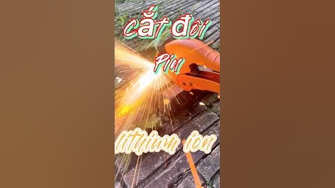 Chuyện gì xảy ra khi cắt đôi viên pin ?? #pinlithium #xhuong