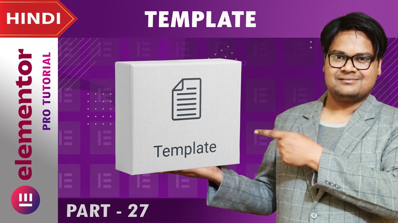 [ Template ] Elementor PRO Tutorial in Hindi | Part 27 - YouTube