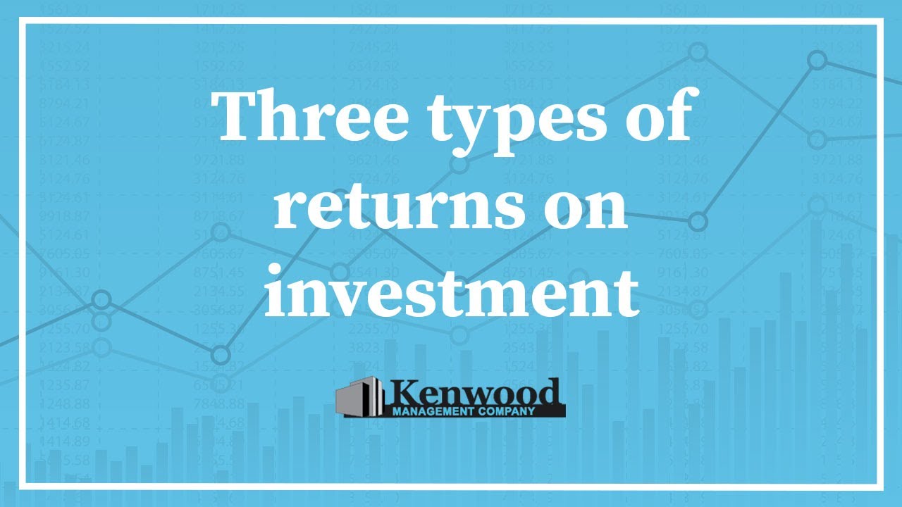 Three Types of Returns on Investment