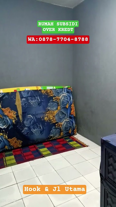 Rebut Sekarang! Rumah HOOK Jalan Utama Over Kredit Cuma 70 Juta #realestate