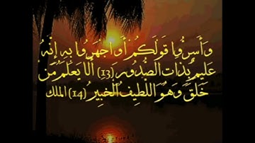 تلاوة رائعة ومؤثرة بصوت القارئ ايهاب ابوابراهيم من سورة الملك