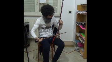 New Instrument  - Erhu ( first day, low quality )