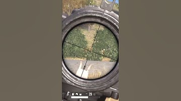 sniping running enemy #pubgshorts