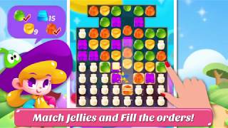 THE BEST MATCH 3 GAME - Jelly Jam Blast screenshot 2