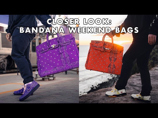 CLOSER LOOK: BANDANA WEEKEND BAGS 