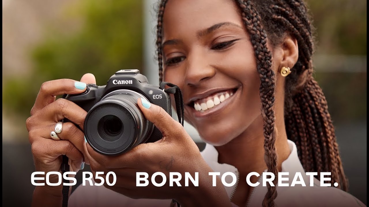 Camara Canon EOS R50 Creator Kit (nueva)
