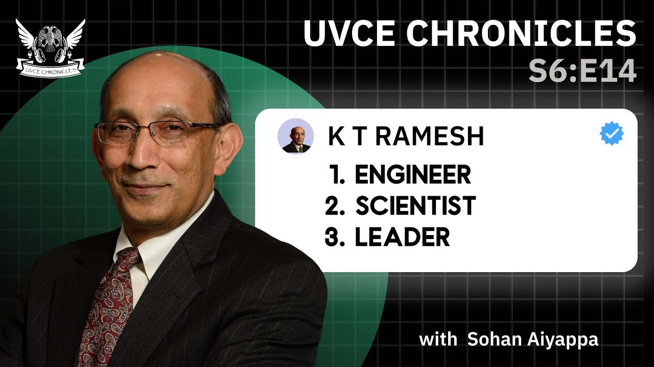 🎙 S6 E14: Engineering the Extreme : A Conversation with K T Ramesh