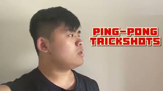Ping-Pong Trick Shots (My Version) by ChillWithAndrew 672 views 7 months ago 4 minutes, 12 seconds