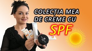 Colectia mea de creme cu factor de protectie 50