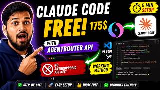 Claude Code + AgentRouter API Tutorial | Complete Setup in 5 Minutes