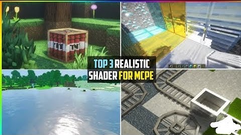 TOP 3 Realastic  SHADERS FOR MCPE [1.18+] FOR 3GB 2GB 1GB MOBILE✅✅✅✅✅