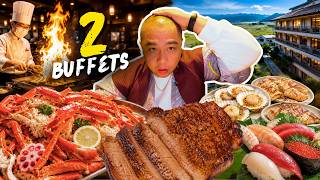 FULL DAY OF EATING at Japan's BEST Hotel Buffet! 🇯🇵 | Awara Onsen, Fukui