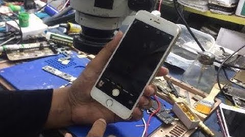 iPhone 6 plus front and back camera not working #mobilemechanicbd