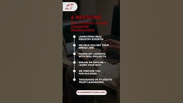 6 Reasons Why Students Choose LearnMore Technologies | Build Your Dream Career 🚀