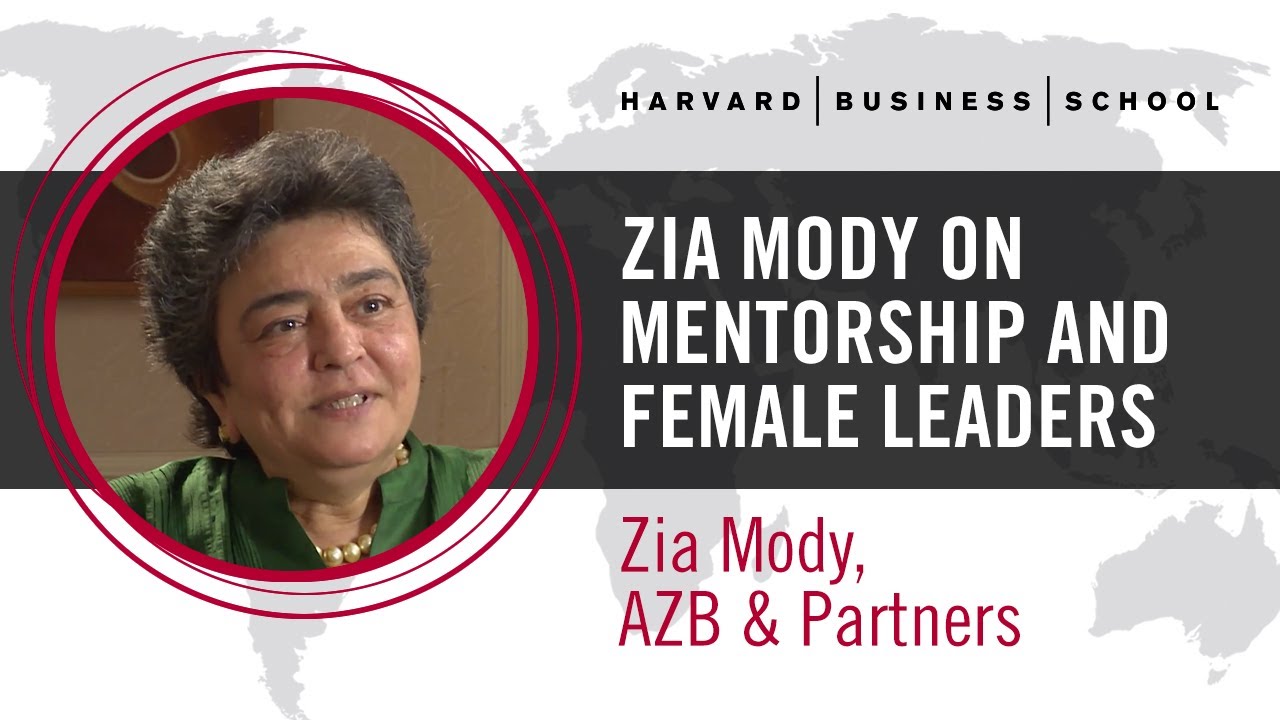 AZB &amp; Partners' Zia Mody on mentorship and female leaders - YouTube