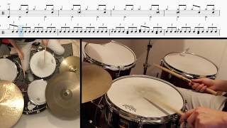 Ahmads Blues Drum Transcription
